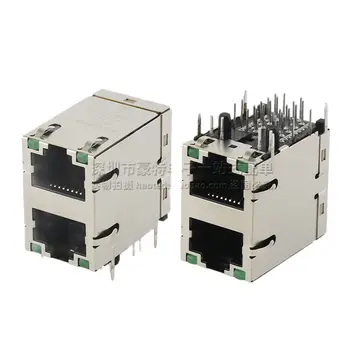 1-1840052-1 Новый Оригинальный импортный двухслойный разъем сетевого интерфейса RJ45 Gigabit Ethernet