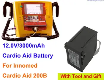 Медицинская батарея OrangeYu 3000mAh 110460-U, R-2003-1 для Innomed Cardio Aid 200B, CardioAid 200B
